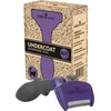 Image de FURMINATOR Outil de Toilettage pour Chat à Poils Longs de Moyenne à Grande Taille   Brosse Anti-mue M/L à Manche Ergonomique - Elimine 90% des Poils Morts - Nettoyage en 1 clic - Emballage Recyclable