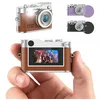 Image de Mini Appareil Photo Numérique Brun, Rollei Petit Caméra Digitale Vintage 1080P FHD avec Écran couleur 0,96 pouces 2MP Digital Camera Compact avec Flash et Enregistrement, Mini-Appareil-Photo-Numérique