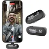 Image de Micro Cravate Sans Fil, Rollei Hear:Me Mobile X2 Microphone Lavalier USB C pour iPhone 15/16/Android Type C, Wireless Mic Professionnel Smartphone en Streaming TikTok YouTube Enregistrement Vidéo Vlog