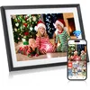 Image de Cadre Photo Numérique, Rollei Smart Frame WiFi 107 10,1 Pouces 1280x800 IPS Écran Tactile Mémoire Intégrée 32Go Partage Photos et Vidéos Via Frameo pour Cadeaux Noir Cadre-Photo-Numérique-WiFi-Frameo