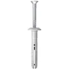 Image de fischer - Cheville à frapper NF 5x25/1 mm avec collerette plate et clou à empreinte Pozidriv en acier électrozingué - Boîte de 200