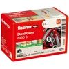 Image de fischer - Cheville bi-matière et multi-matériaux DUOPOWER 6x30 avec vis/Boîte de 50