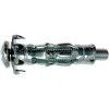 Image de fischer - Cheville métallique pour placo HM 6x37 mm avec vis métrique/Boîte de 50 Gris 558104
