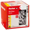 Image de fischer - Cheville nylon à expansion SX Plus 8x40 avec collerette, tous matériaux/Boite de 100