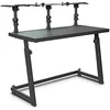 Image de Gravity FDJT 01 - Table pour DJ universelle avec support pour enceintes et ordinateur portable