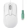 Image de Perixx PERIMICE-209 P W Souris filaire optique blanc 3 Boutons 1000 dpi connexion PS2