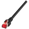 Image de EFB-Elektronik Rhinocables Câble RJ45 S/FTP Cat. 6 LSZH Noir 0,25 m