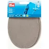Image de Prym 929381 Renforts Imitation Daim, thermocollant, 10 x 14cm, Gris Clair