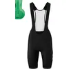 Image de Gonso Femme Sitivo Bib W Cuissard À Bretelles, Black/Bright Green, 48 Grande Taille EU