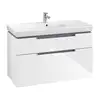 Image de Villeroy & Boch Subway 2.0 Meuble sous-vasque, 2 tiroirs, A91510DH,