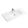 Image de Villeroy & Boch Subway 2.0 Lavabo mural, 71751GR1,