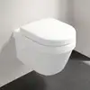 Image de Villeroy & Boch Architectura WC suspendu compact avec DirectFlush, version courte, 4687R0R1, Compact