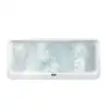 Image de Villeroy & Boch Squaro Edge 12 Baignoire balnéo ovale, UCE180SQE7B2V01,