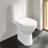 Image de Villeroy & Boch O.novo Cuvette au sol Compact avec DirectFlush, version courte, 5689R0R1, Compact