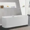 Image de Villeroy & Boch Finion Baignoire en îlot, ovale, UBQ177FIN7N100V401,