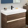 Image de Villeroy & Boch Collaro Lavabo mural, 4A3381RW,