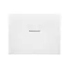 Image de Villeroy & Boch Squaro Infinity Receveur de douche rectangulaire, côté long découpé, UDQ9075SQI2BV-RW,