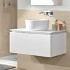 Image de Villeroy & Boch Legato Meuble avec plan de toilette, B56900DH,