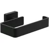 Image de Distributeur de papier toilette Villeroy & Boch Elements - Tender sans couvercle, distributeur de papier toilette à montage mural, laiton, rectangulaire, noir mat