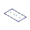 Image de Villeroy & Boch ViFrame pour grands receveurs de douche, U91412200,