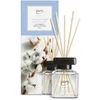 Image de ipuro - Essentials Parfum d'intérieur Cotton Fields 50ml - Notes de badiane, Fleur de Vanille, géranium, Rose, Violette, Bois de cèdre - Diffuseur à bâtonnets - Parfum apaisant et élégant pour Maison