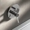 Image de Artiviana Allegro Mitigeur de baignoire/douche pour 2 sorties, poignée fine, avec corps d’encastrement, R97BA010CR,