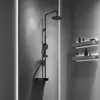 Image de Artiviana Allegro Colonne de douche avec mitigeur monocommande pour 2 sorties, avec tablette, R0725CA5NE,