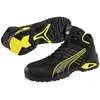 Image de PUMA Amsterdam Mid 632240-43 Chaussures montantes de sécurité S3 Pointure (EU): 43 noir, jaune 1 pc(s)