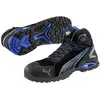 Image de PUMA Rio Black Mid 632250-46 Chaussures montantes de sécurité S3 Pointure (EU): 46 noir, bleu 1 pc(s)