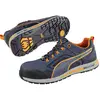 Image de PUMA CROSSTWIST LOW S3S FO HRO SR 643100329000039 Chaussures de sécurité S3S Pointure (EU): 39 bleu, orange 1 paire(s)
