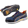 Image de PUMA Crosstwist Low 643100-44 Chaussures de sécurité S3 Pointure (EU): 44 bleu, orange 1 pc(s)
