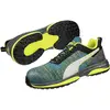 Image de PUMA Charge Green Low 644520642000040 antistatique (ESD) Chaussures basses de sécurité S1P Pointure (EU): 40 gris, vert, jaune 1 paire(s)