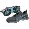 Image de PUMA Fuse Knit Blue WNS Low 643900826000038 antistatique (ESD) Chaussures basses de sécurité S1P Pointure (EU): 38 gris, turquoise 1 paire(s)