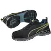 Image de PUMA Fuse Knit Black WNS Low 643930264000040 antistatique (ESD) Chaussures basses de sécurité S1P Pointure (EU): 40 noir, vert 1 paire(s)