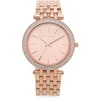 Image de Michael Kors Darci MK3192 - Mouvement Quartz - Affichage Analogique - Or Rose et Cadran Or Rose - Femme