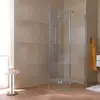 Image de Kermi Diga Porte pliante, avec élément fixe, pour accès d'angle, DIF2R10320VAK, DIF2R
