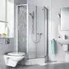 Image de Kermi Nova 2000 Porte battante, avec élément fixe, N2F561002011K, N2F56