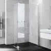 Image de Kermi Pasa XP Paroi de douche à l’italienne avec battant, PXT1R130201AK, PXT1R