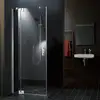 Image de Kermi Filia XP Porte battante, avec élément fixe, pour paroi latérale, FX1WL07520VPK, FX1TL