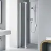 Image de Kermi Raya Porte battante avec section fixe, pour niche, pour paroi latérale, RA1GL10320VAK, RA1GL