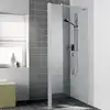 Image de Kermi Raya Paroi latérale, pour porte battante, pour porte battante avec élément fixe, pour porte battante avec élément annexe, RATWD083201PK, RATWD