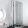 Image de Kermi Liga Porte battante, avec élément fixe, LIP55080181PK, LIP55