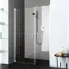 Image de Kermi Raya Porte battante avec élément annexe, pour niche, pour paroi latérale, RA1OL10020VPK, RA1OL