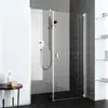 Image de Kermi Raya Porte battante avec élément annexe, pour niche, pour paroi latérale, RA1OR13020VPK, RA1OR
