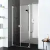 Image de Kermi Raya Porte battante, avec élément fixe, pour niche, pour paroi latérale, RAPFL13020VAK, RAPFL