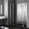 Image de Kermi Raya Porte battante, avec élément fixe, pour niche, pour paroi latérale, RAPTF12020VPK, RAPTF