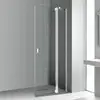 Image de Kermi Raya Porte battante, avec élément fixe, pour paroi latérale, RA1NR120201AK, RA1NR
