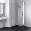 Image de Kermi Liga Paroi de douche à l’italienne avec battant, LIT1L09020VPK, LIT1L