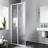 Image de Kermi Nova 2000 Porte coulissante, avec élément fixe, pour accès d'angle, NME2L0902011K, NME2L