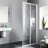 Image de Kermi Nova 2000 Porte coulissante, avec élément fixe, pour accès d'angle, NME2R1002011K, NME2R